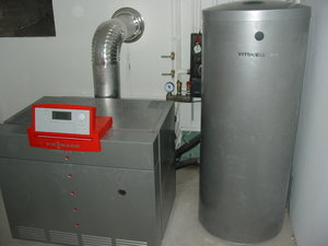 Chaudière gaz - installation chauffage central